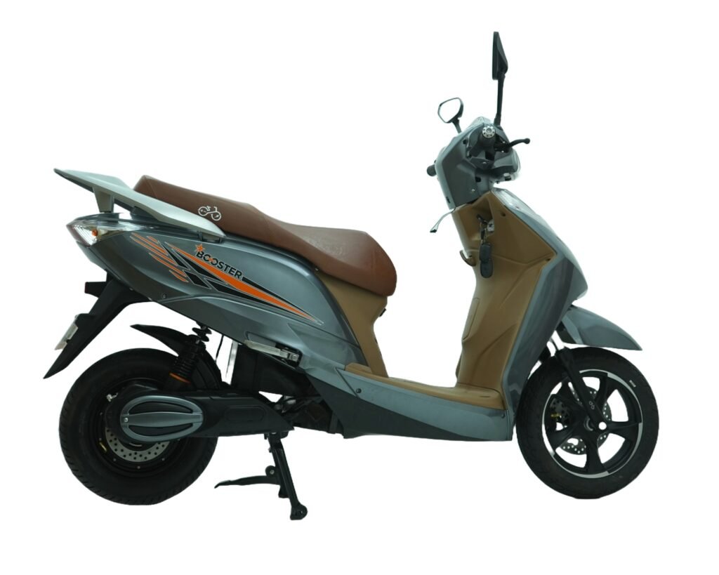 Booster Plus Black Electric Scooter 60 Volts Hindustanpowers